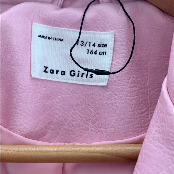 COPY - Zara Girls Biker Jacket - Picture 2 of 4